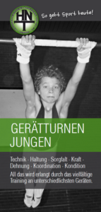 Geräteturnen Jungen bei der HNT