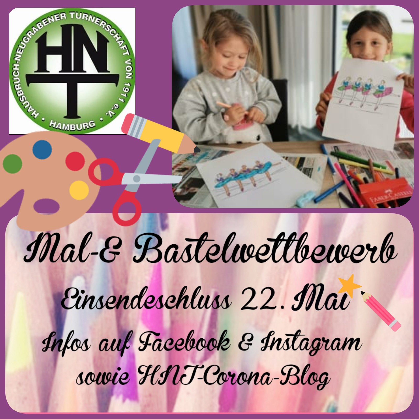 Ballett Mal- und Bastelwettbewerb 2020