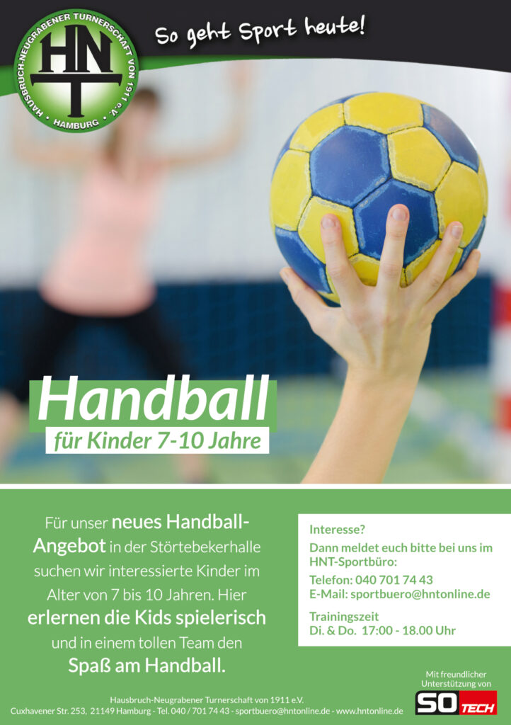 Handball Kinder neu