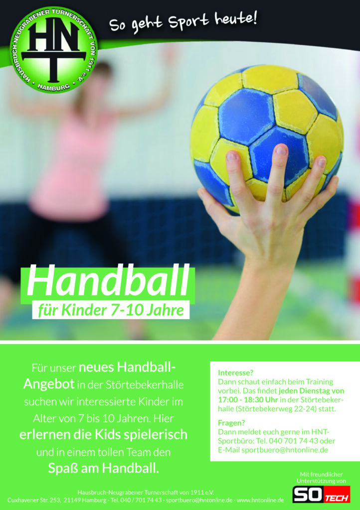Handball Kinder neu 2023