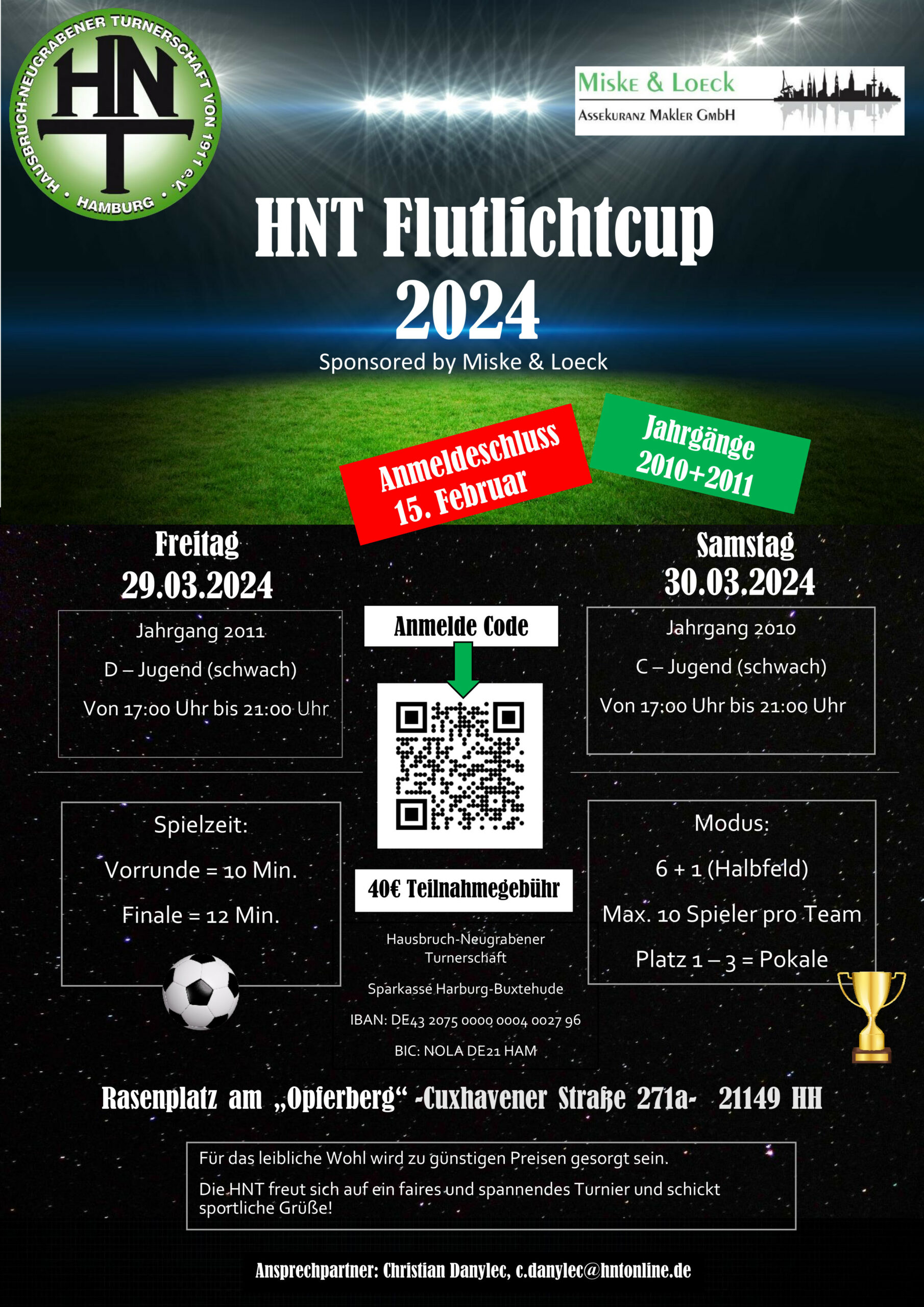 Flyer Flutlichtcup 2024