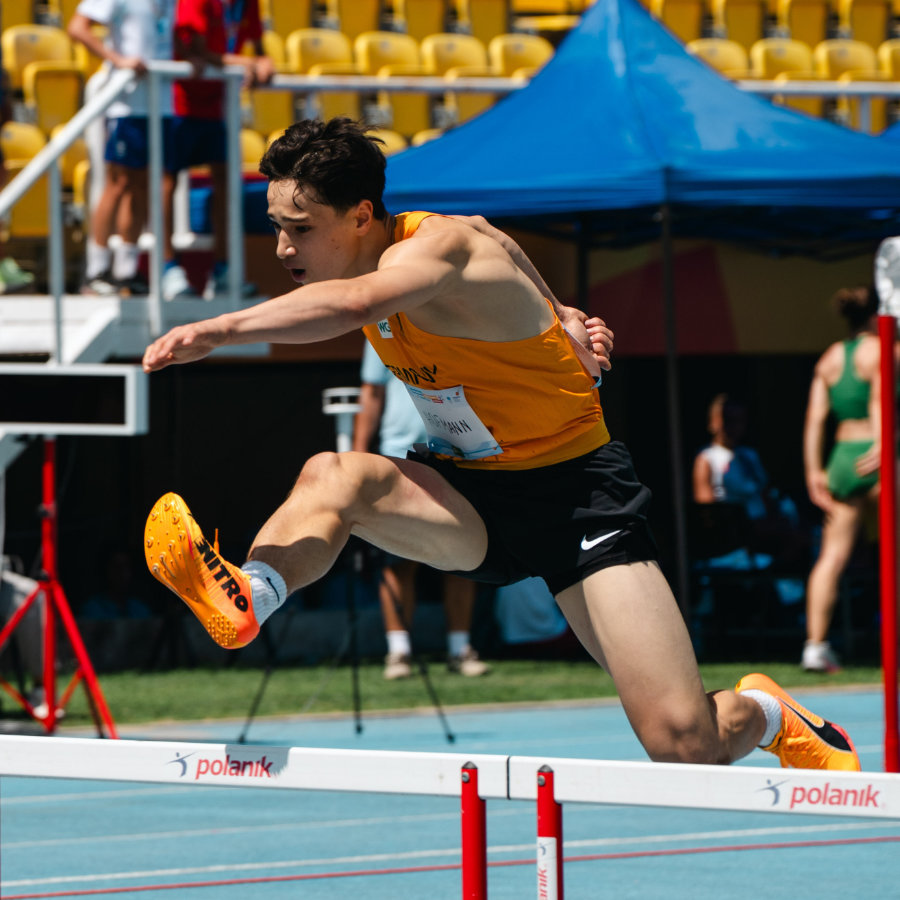 Team D beim EYOF 2025 in Skopje