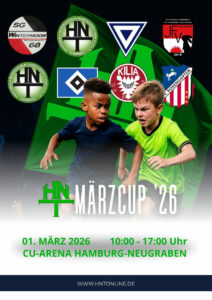 Ein Foto des Flyers für den HNT Märzcup 2026.