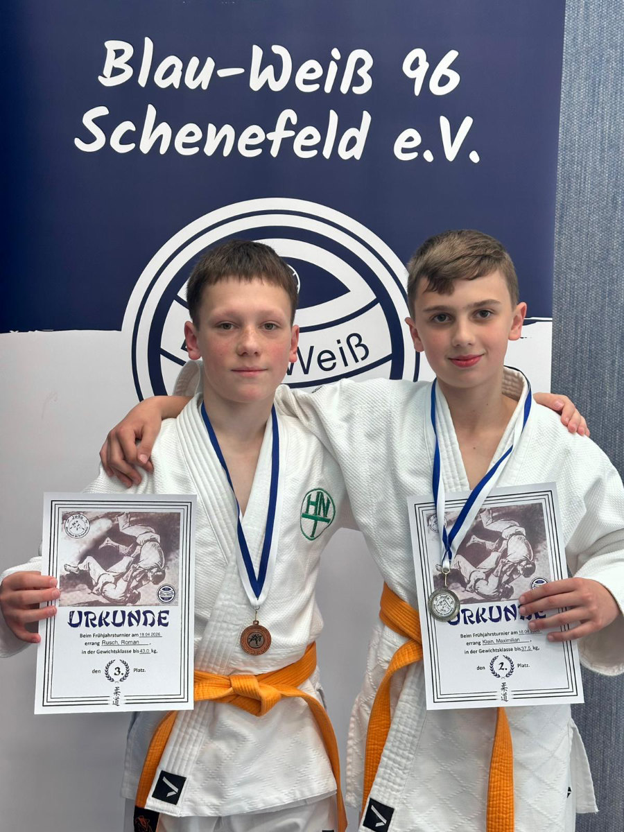 Ein Foto vom Frühjahrsturnier bei Blau-Weiß 96 Schenefeld.