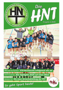 Das Cover der aktuellen Ausgabe der HNT-Vereinszeitung "Die HNT".
